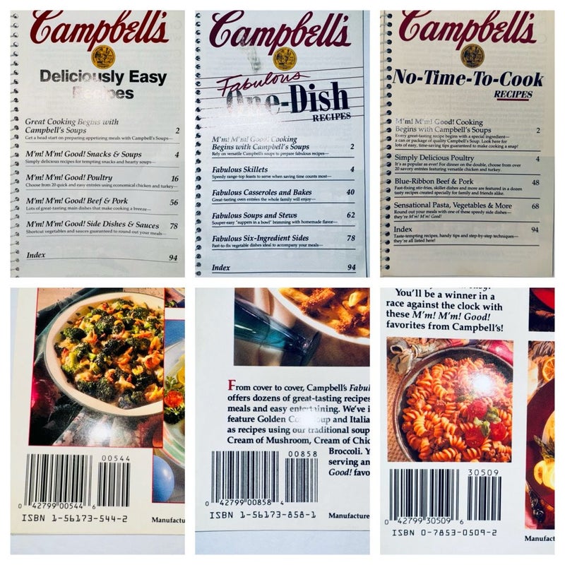 Campbell’s “Favorite All Time Recipes” Series, 1992-93