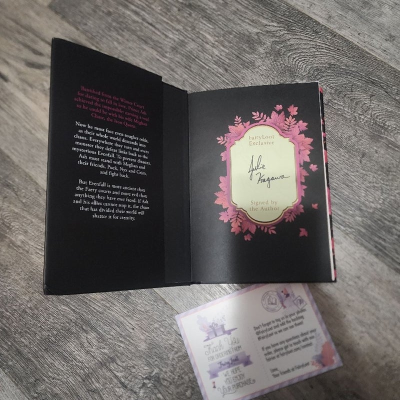 The Iron Sword FairyLoot Julia Kagawa Iron Fey Evenfall by Julia Kagawa