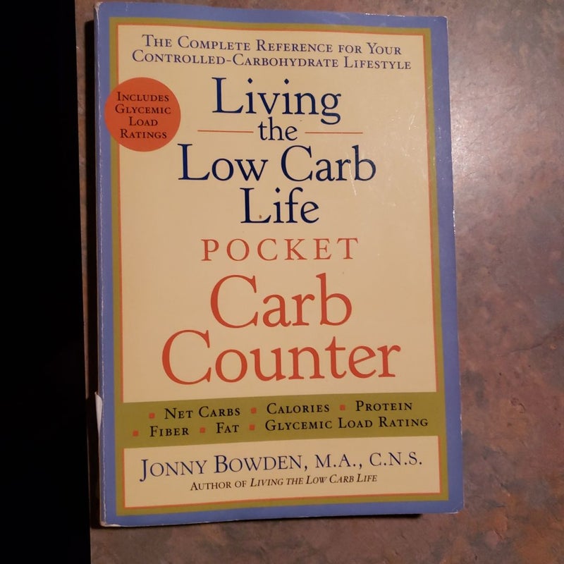 Living the Low Carb Life Pocket Carb Counter