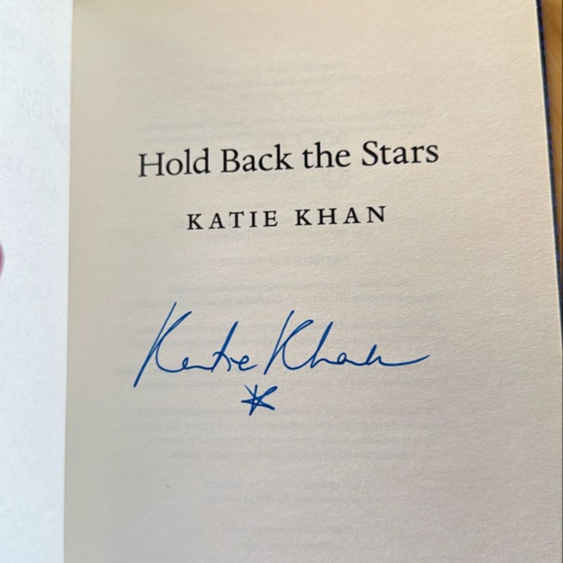 Hold Back the Stars SIGNED