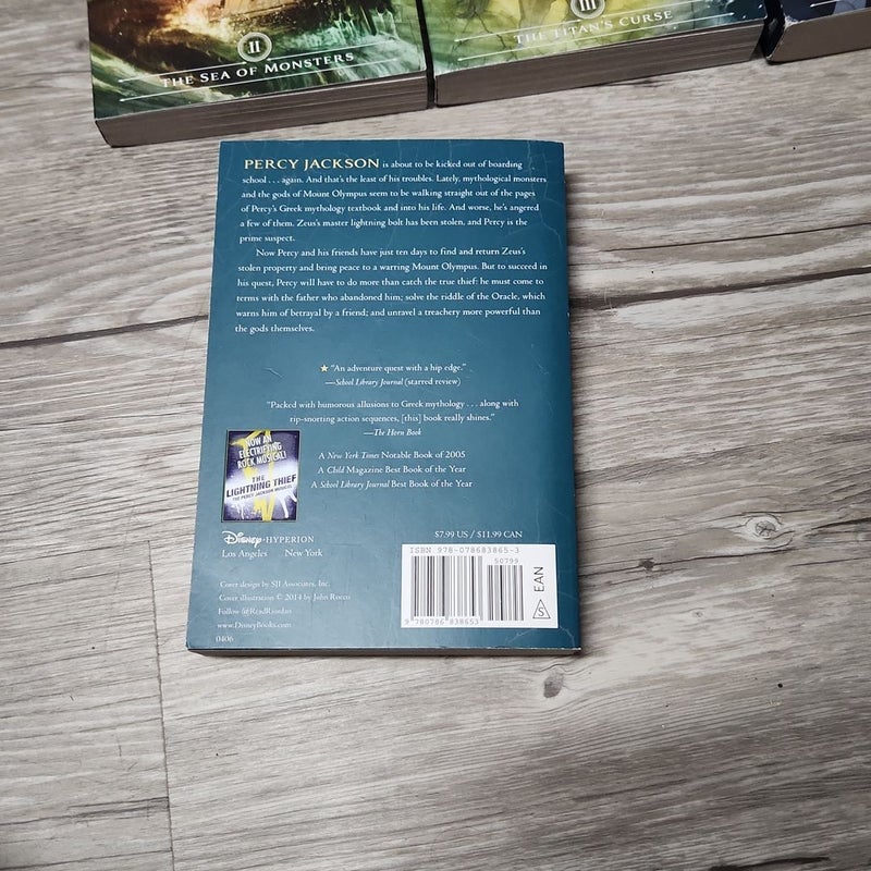 Percy Jackson and the Olympians, Book One the Lightning Thief (Percy Jackson and the Olympians, Book One)