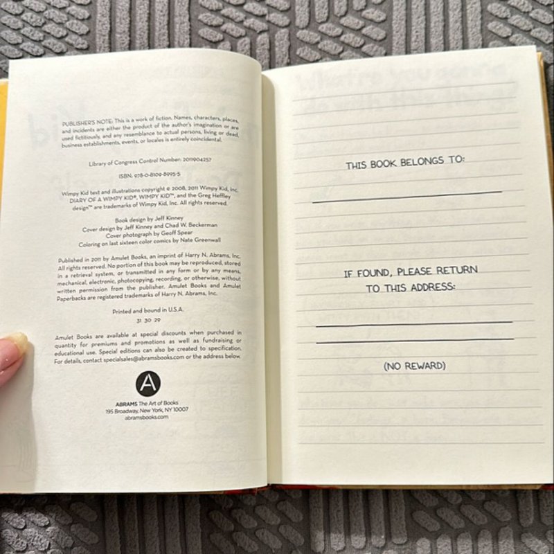 Diary of a Wimpy Kid Do-It-Yourself Book