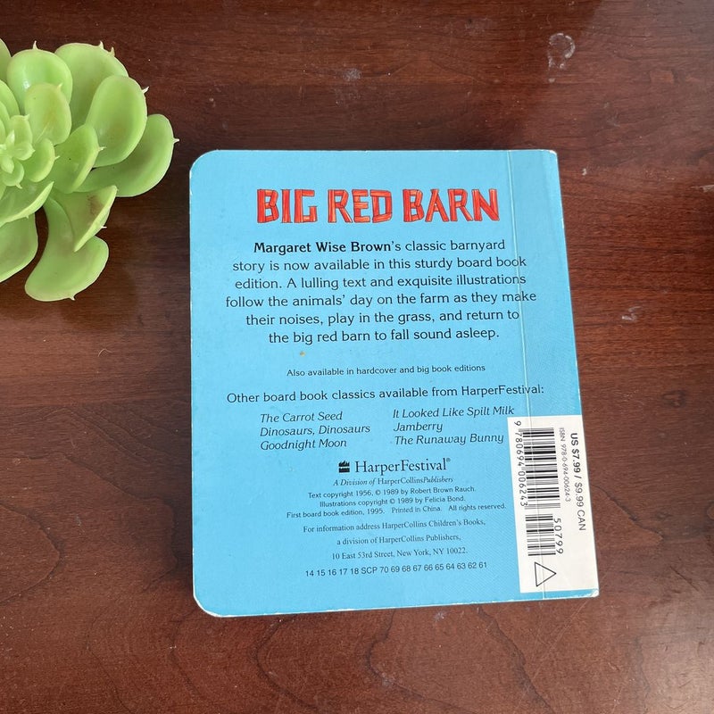 Big Red Barn Board Book