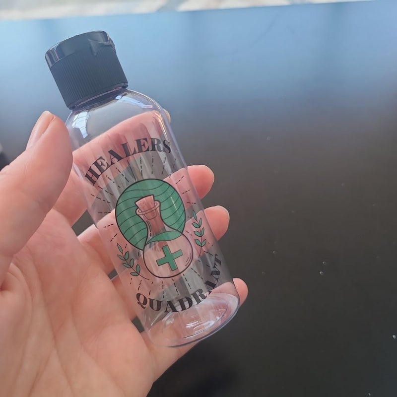 Fourth Wing Travel Bottles- Fairyloot Sept 2023