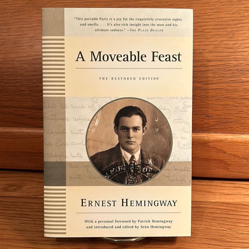 A Moveable Feast: the Restored Edition