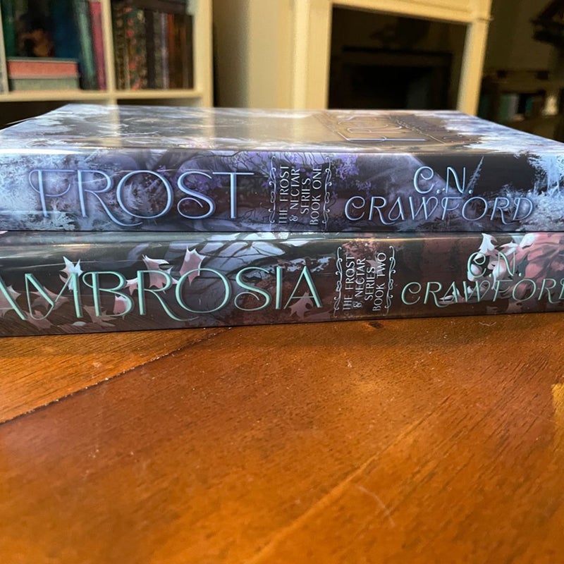 FaeCrate Exclusive Edition of Frost and Nectar Series by CN Crawford