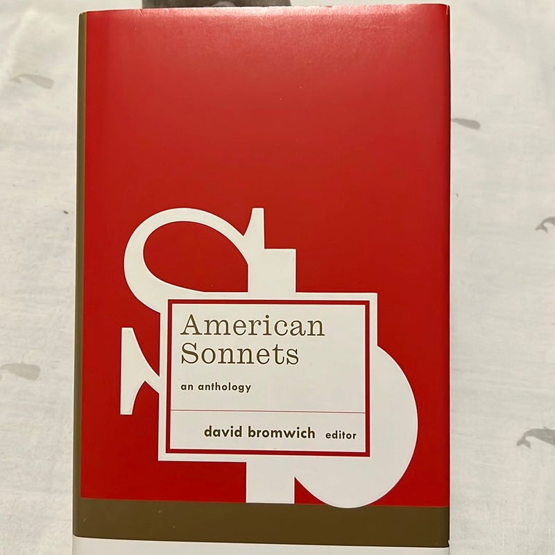 American Sonnets: an Anthology