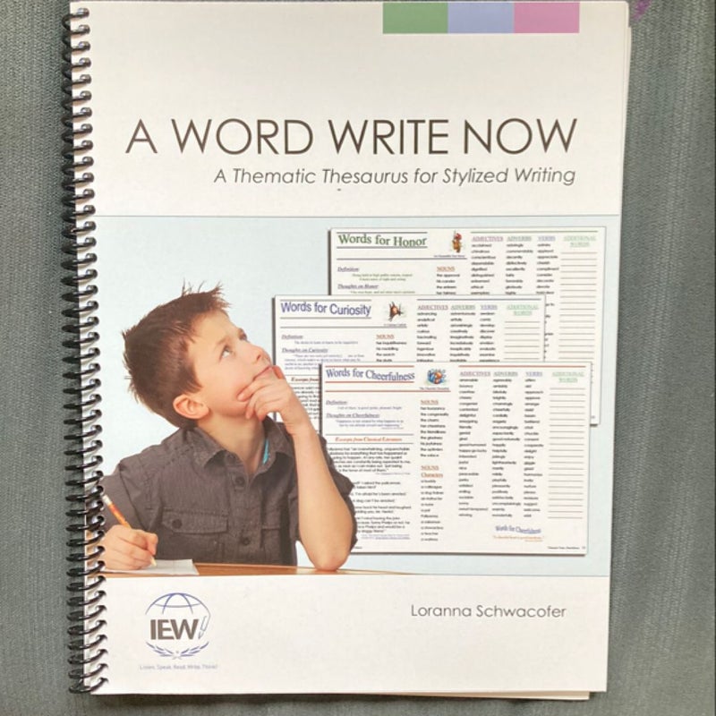 A Word Write Now by Loranna Scheacofer, Paperback | Pangobooks