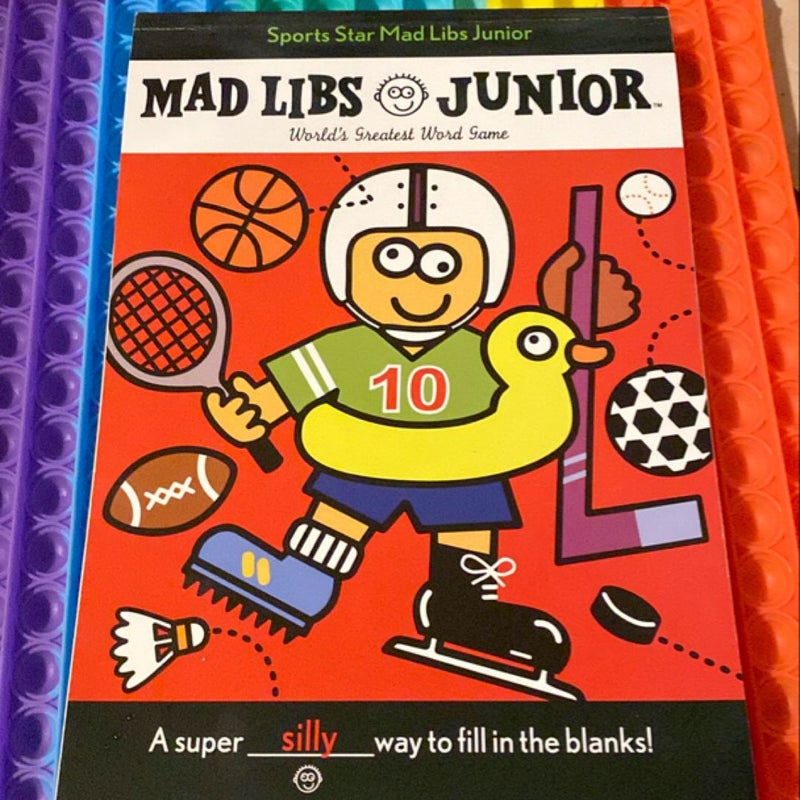 Sports Star Mad Libs Junior