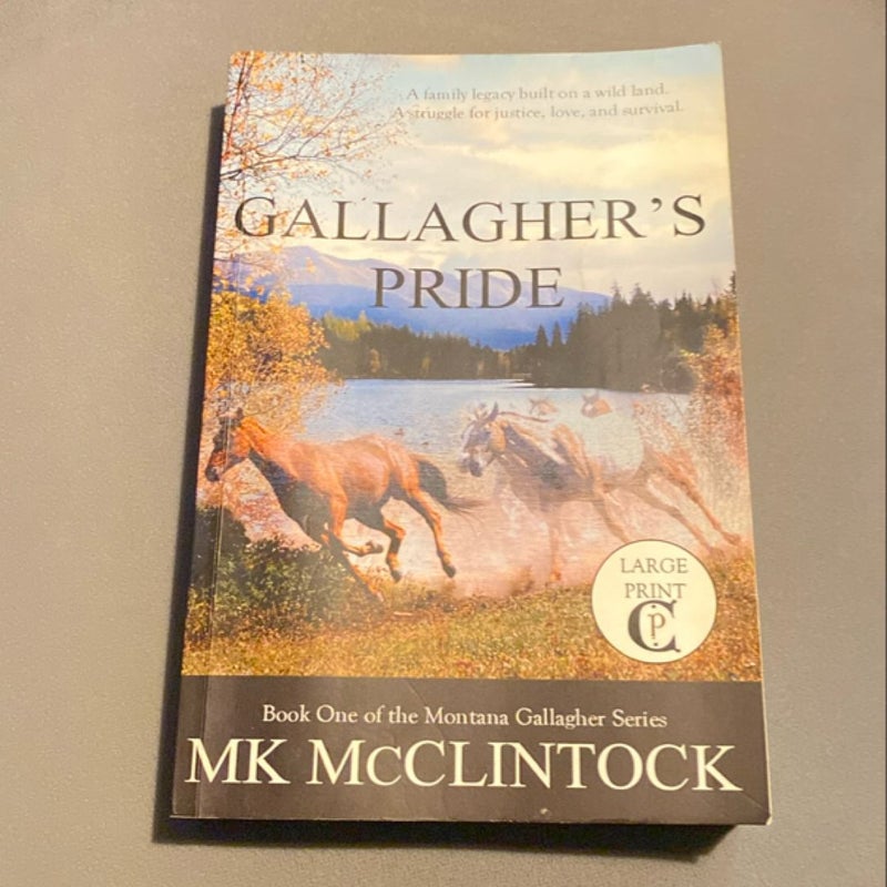 Gallagher's Pride (Cambron Press Large Print)