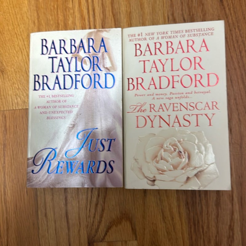 Just Rewards and The Ravenscar Dynasty 