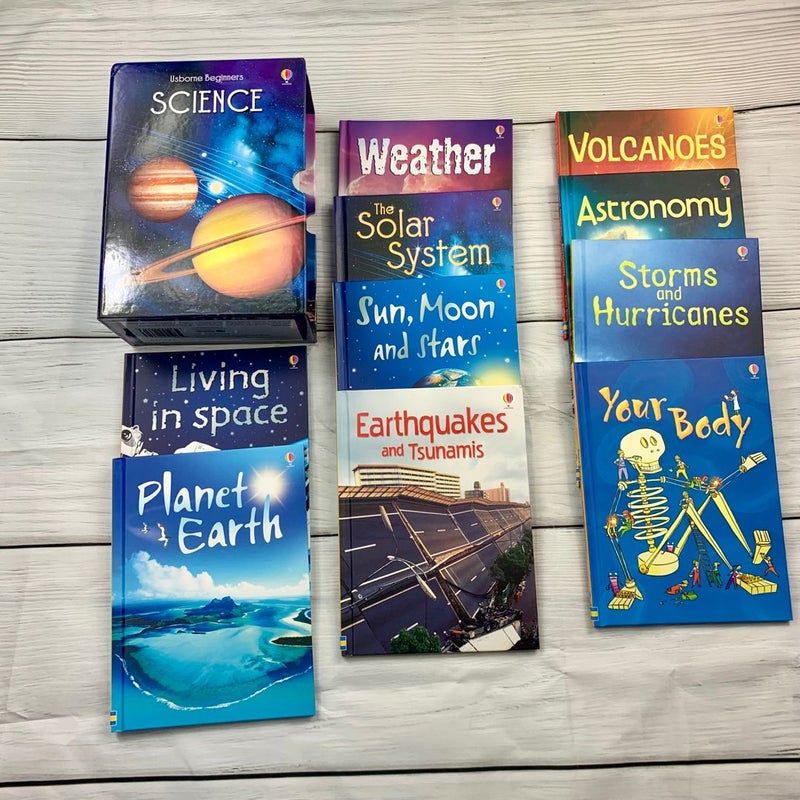 Usborne Beginners Science Box Set NEW