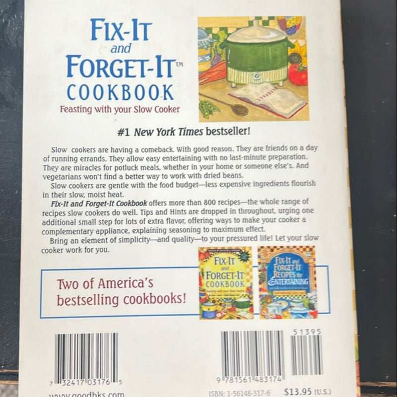 Fix-It and Forget-It Cookbook