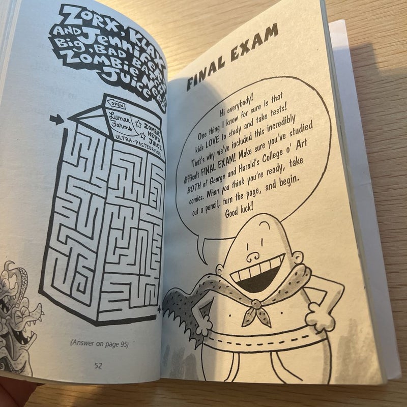 The Captain Underpants Extra-Crunchy Book O' Fun by Dav