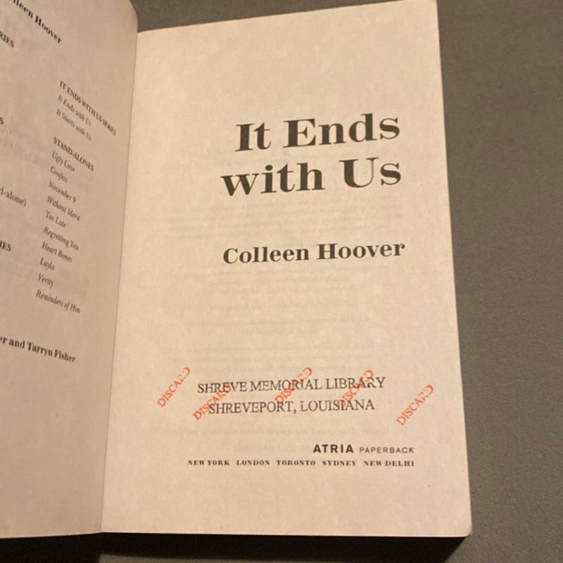 It Ends with Us