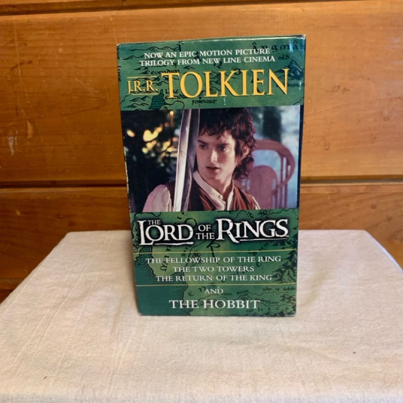 Lord of the Rings Trilogy and The Hobbit Boxed Set