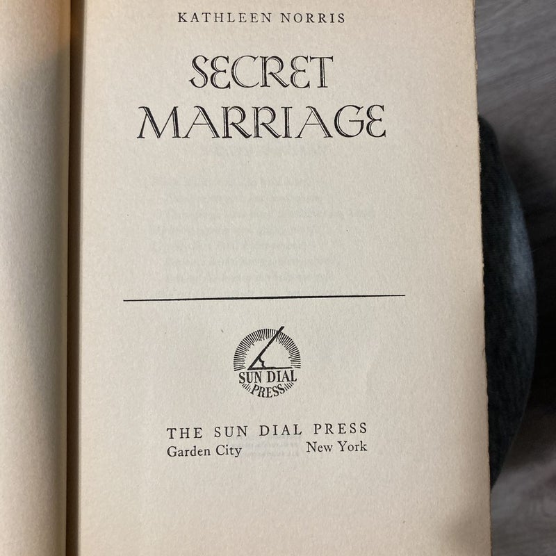 Secret Marriage 