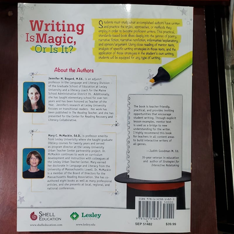 Writing Is Magic, or Is It? by Mary C. McMackin, Paperback | Pangobooks