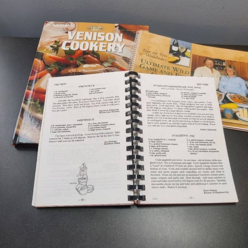 Cookbook bundle venison game fish 