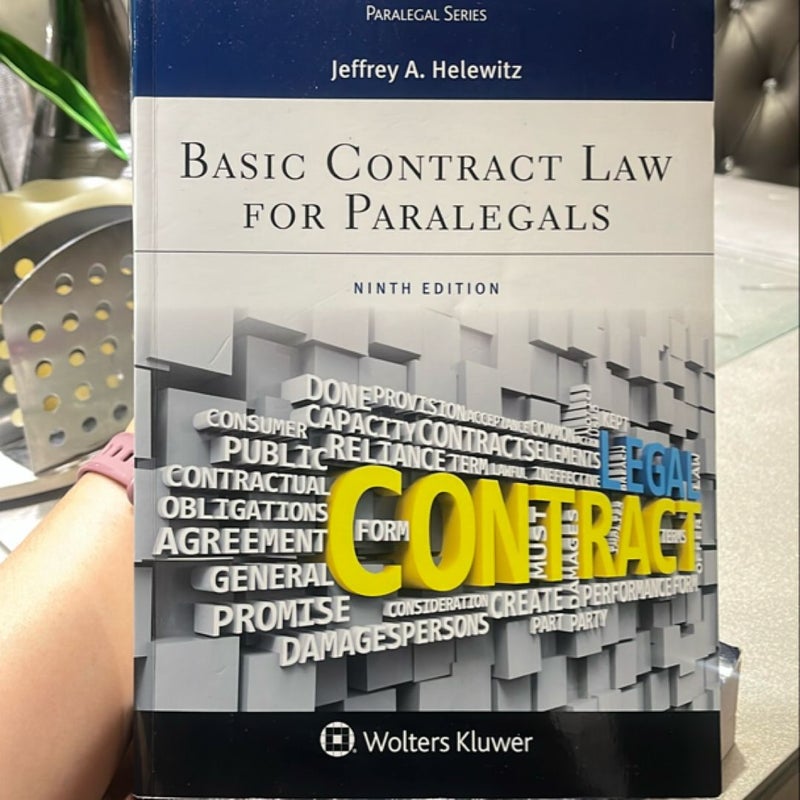 Basic Contract Law for Paralegals