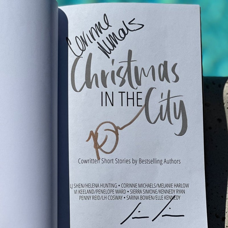 Out of print SIGNED by hand Christmas in the City
