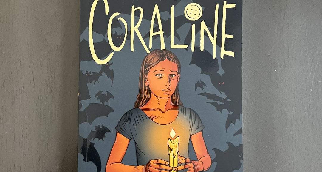 Coraline Graphic Novel by Neil Gaiman, Paperback