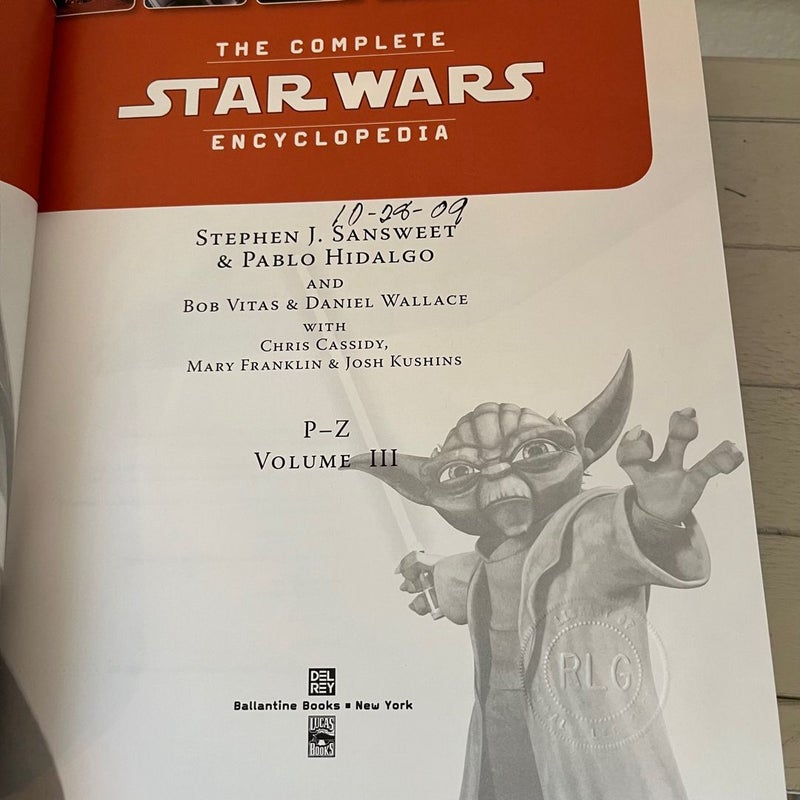 The Complete Star Wars® Encyclopedia