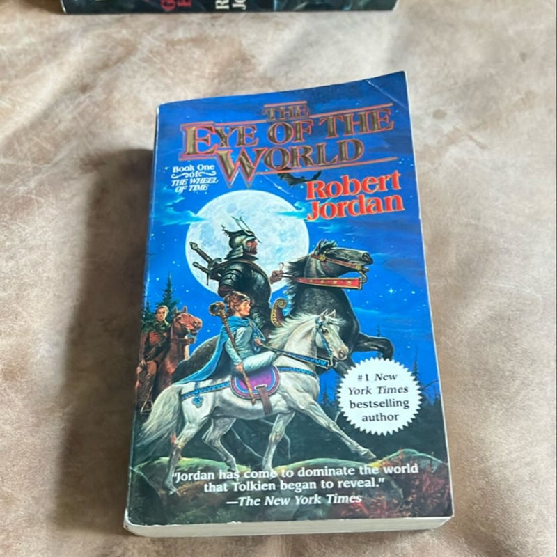 Wheel of Time Lot (Books 1-3)