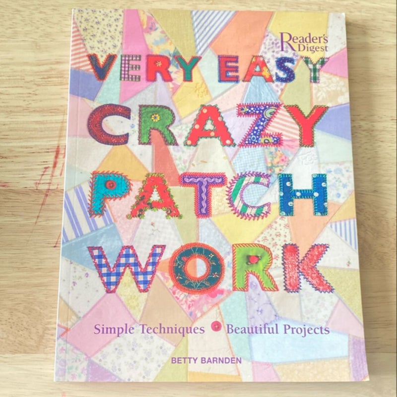 Very Easy Crazy Patchwork