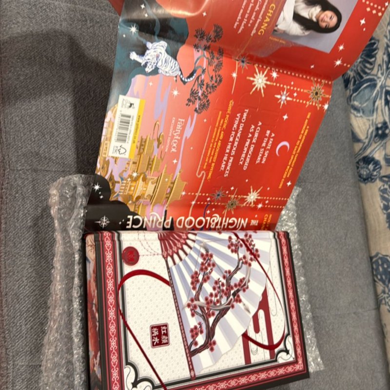 The night blood prince (Fairyloot book only)