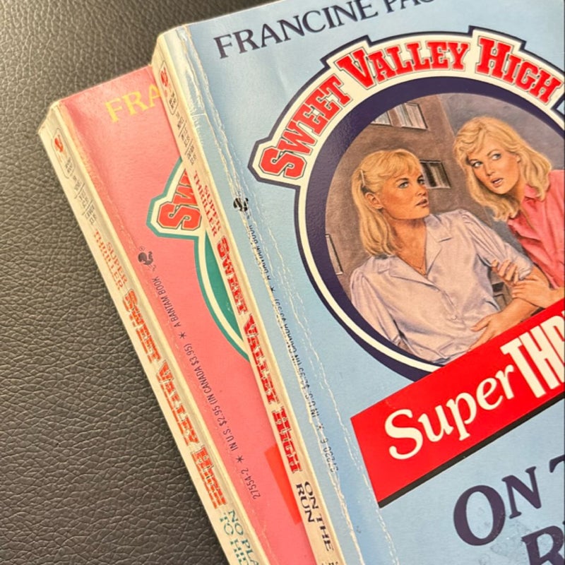 Sweet Valley High Super Thriller Bundle 