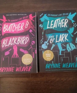 SIGNED Butcher and Blackbird and Leather and Lark