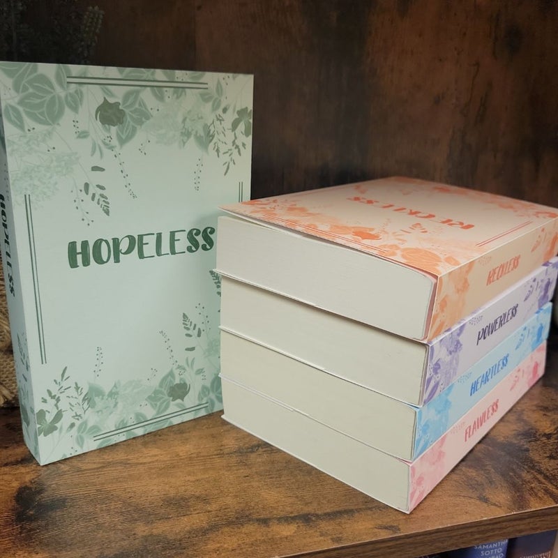 Chestnut Springs complete series with custom dust jackets!