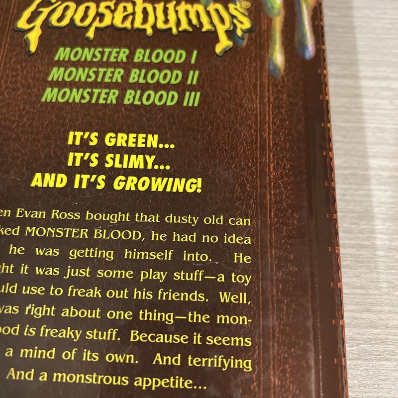 Goosebumps Monster Blood Collection ☠️🧟‍♀️ (1st Edition)