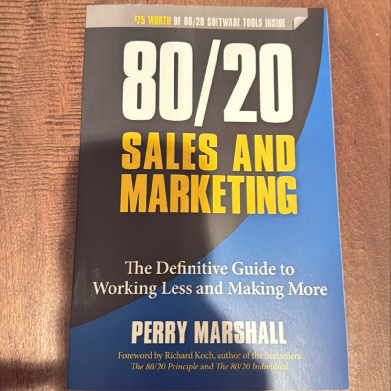 80/20 Sales and Marketing