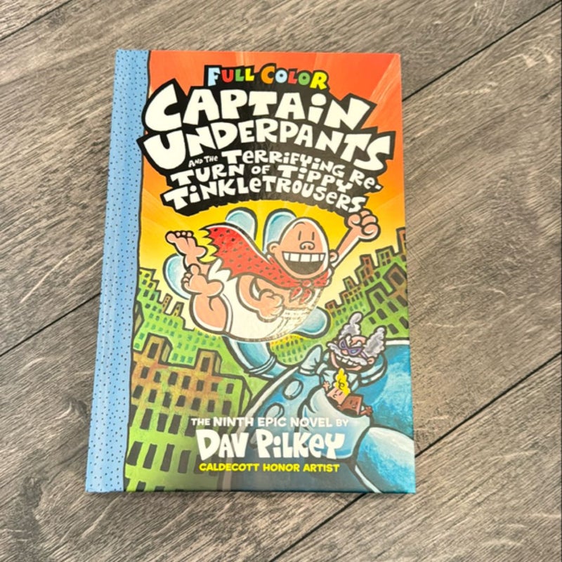 Captain Underpants and the Terrifying Return of Tippy Tinkletrousers