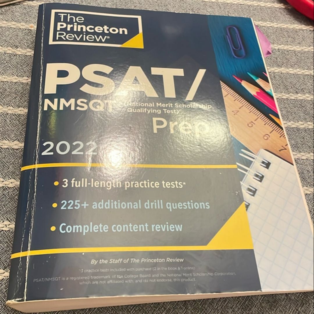 Princeton Review PSAT/NMSQT Prep 2022