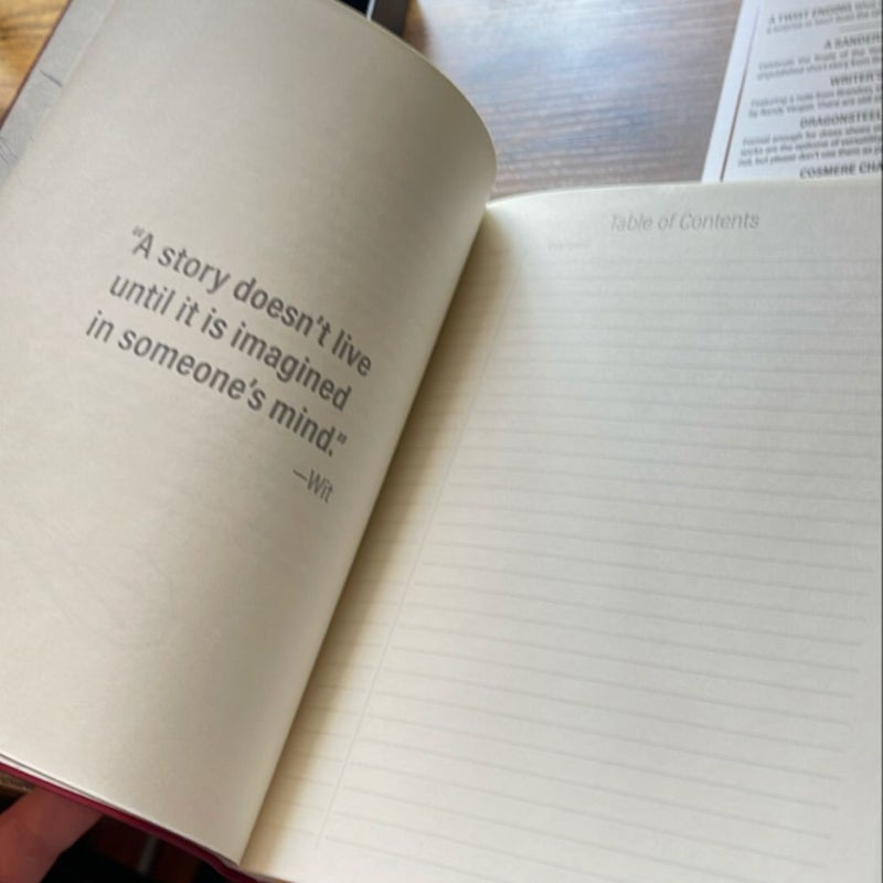Writer’s Notebook