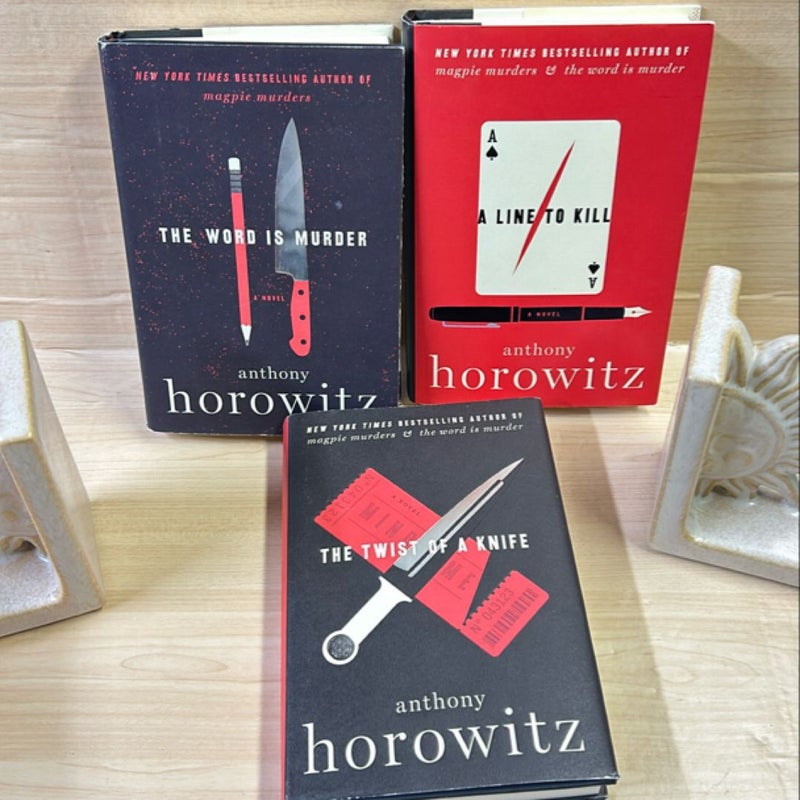 Hawthorne and Horowitz 3 Hardcover Bundle