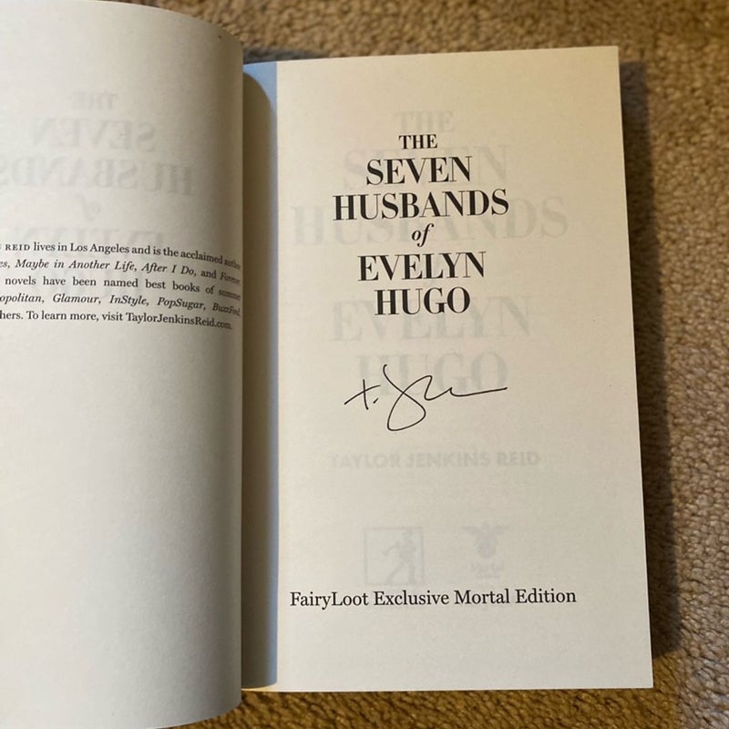 The Seven Husbands of Evelyn Hugo (Signed FairyLoot edition) 