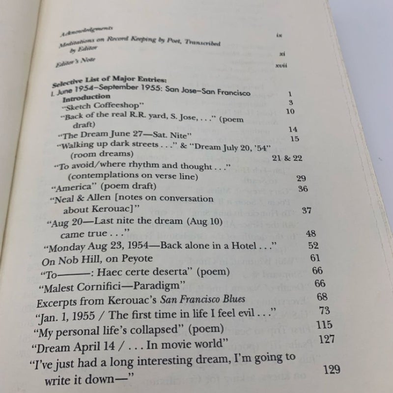 Journals, Mid-Fifties, 1954-1958