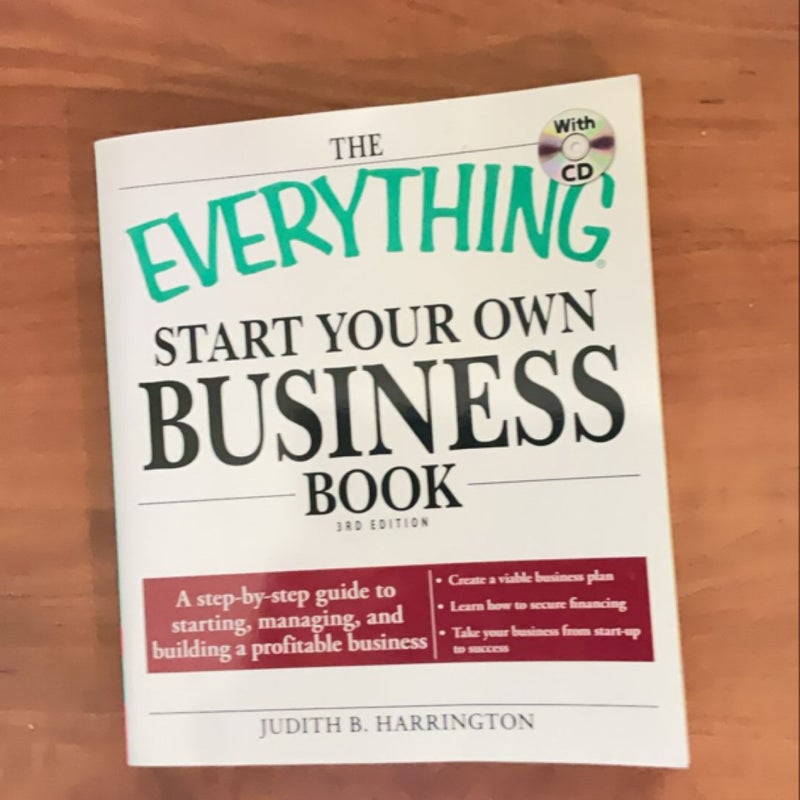 The Everything Start Your Own Business Book, 4Th Edition