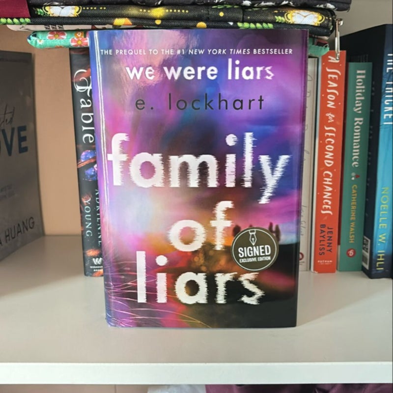 Family Of Liars Barnes & Noble Exclusive Signed