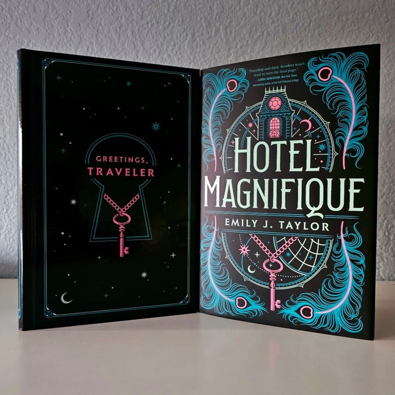 NEW Hotel Magnifique SIGNED by Emily J. Taylor Owlcrate Exclusive FIRST Edition