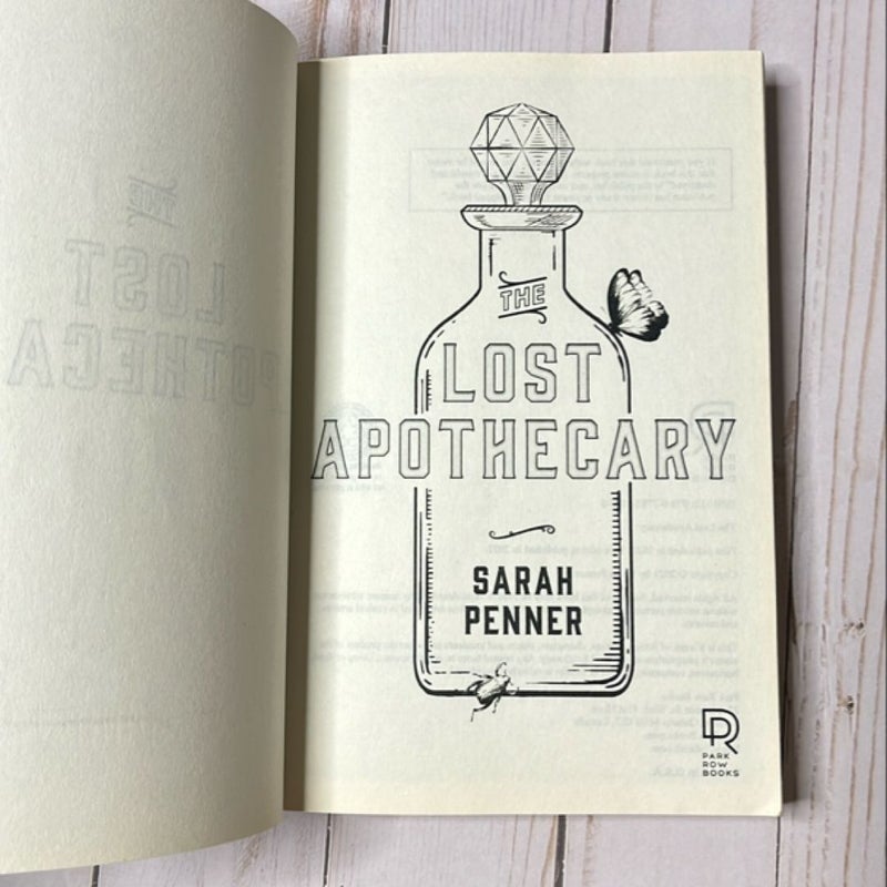 The Lost Apothecary