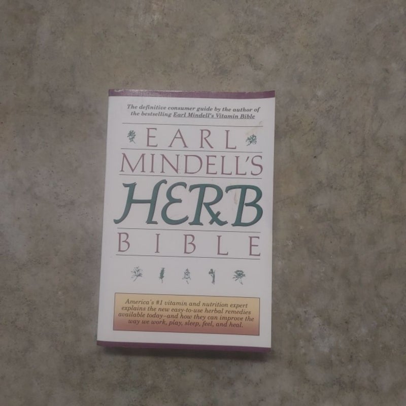 Earl Mindell's Herb Bible