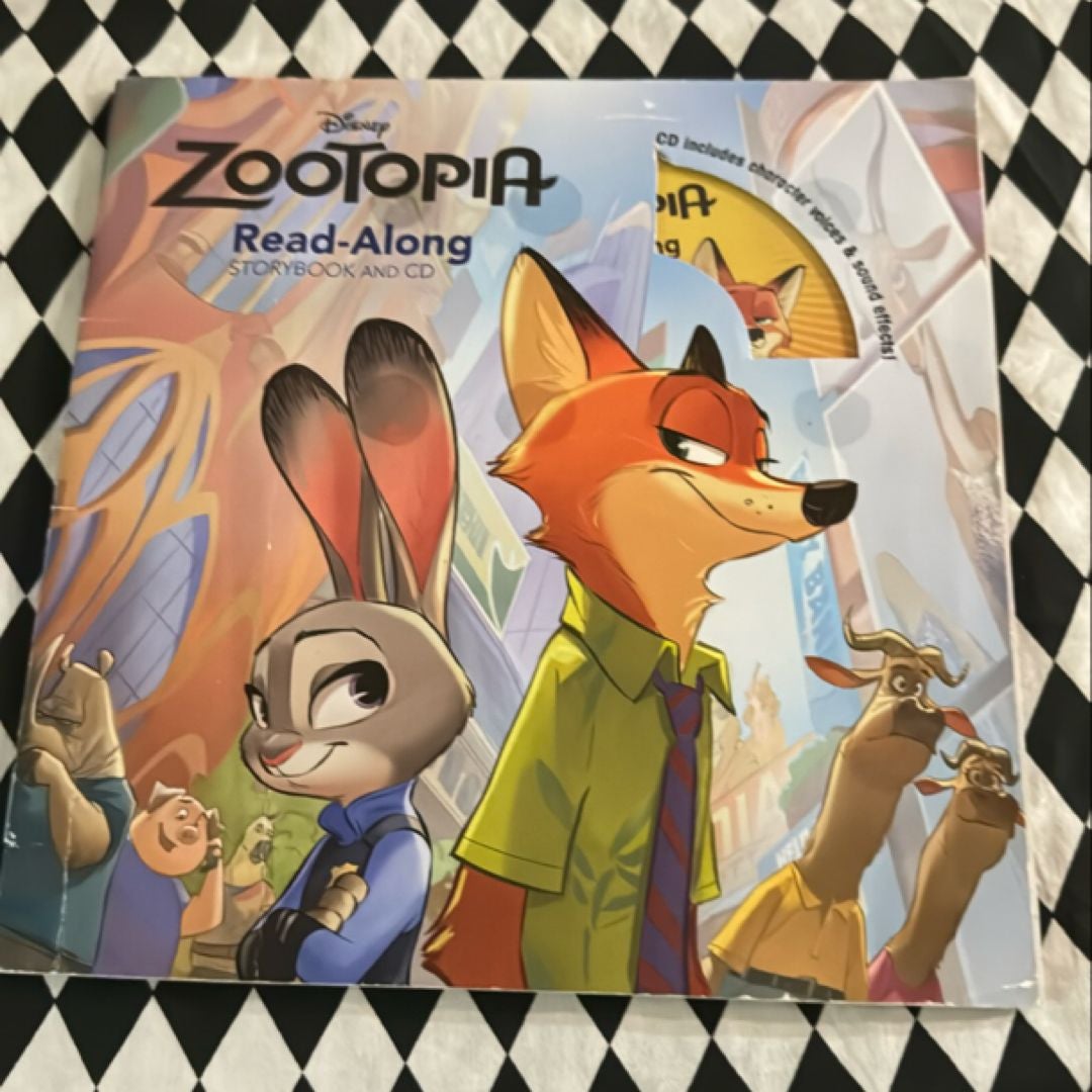 Zootopia Read-Along Storybook and CD