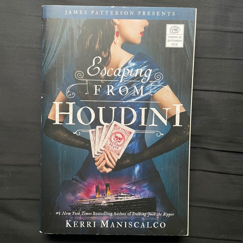 Escaping From Houdini Signed factory Arc Kerri Maniscalco