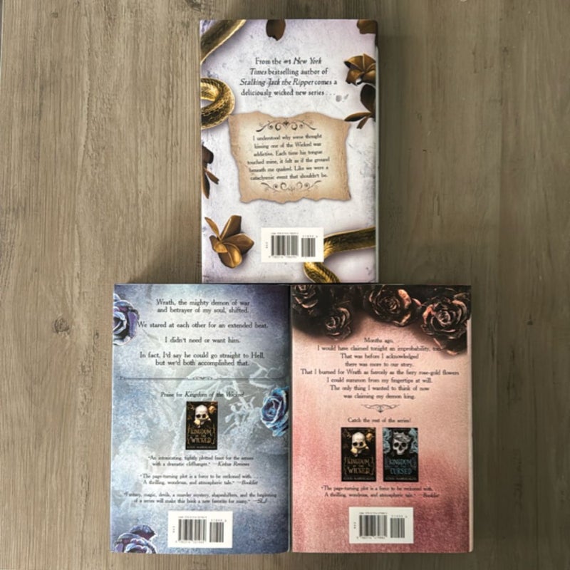 (B&N Exclusive) Kingdom of the Wicked Series (Books 1-3)