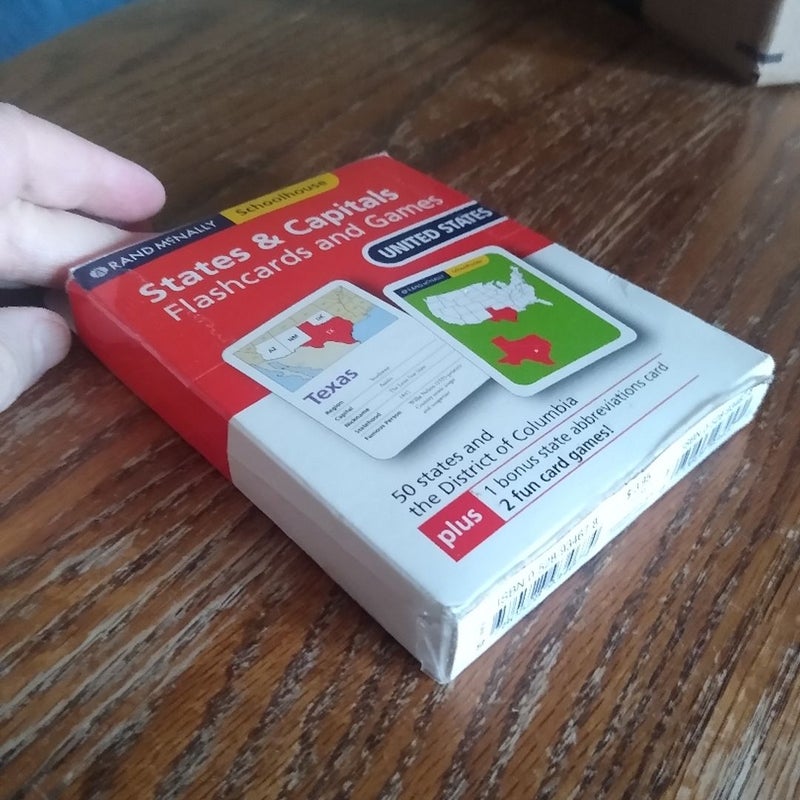 States & Capitals flashcards and games